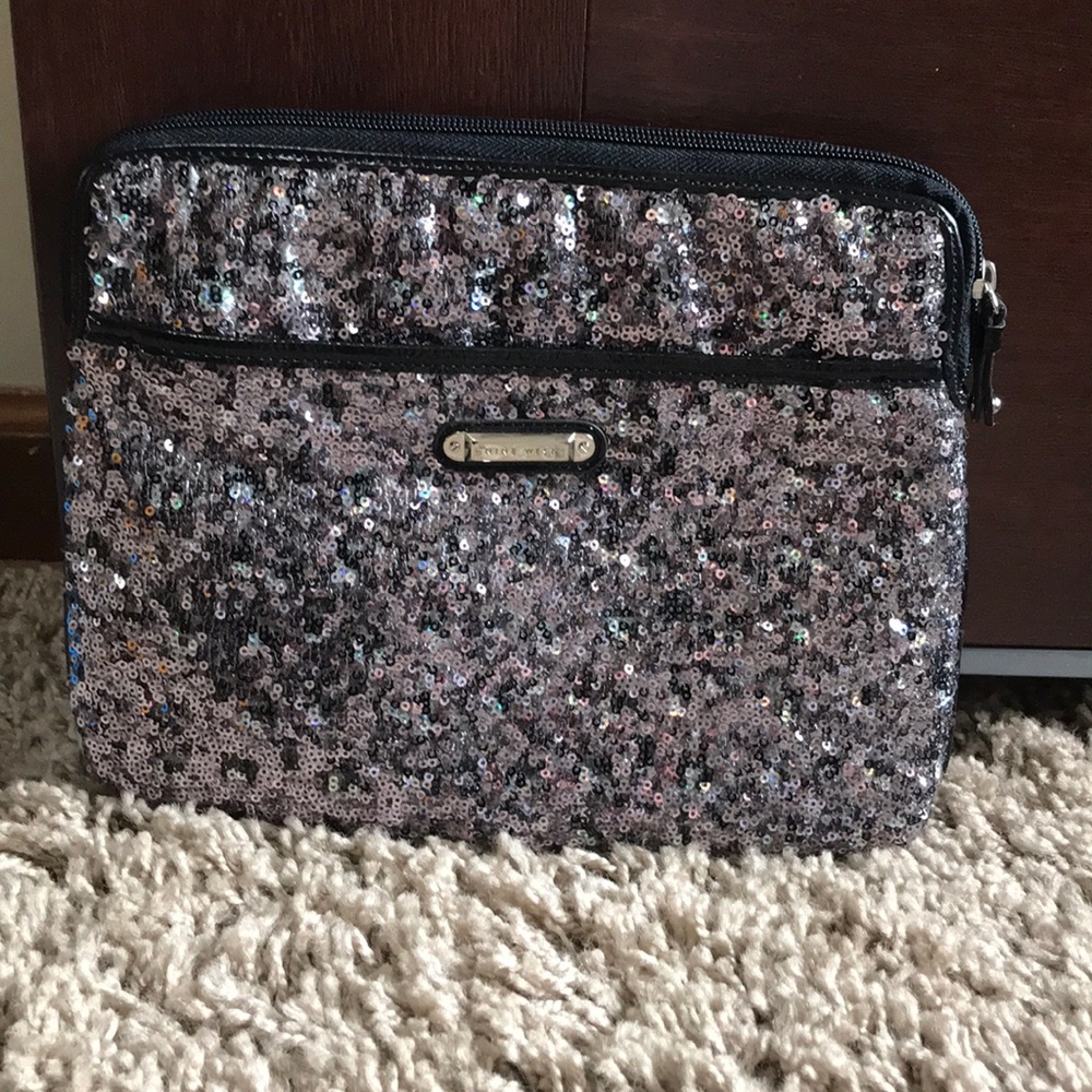 Nine West Sequin Padded, Zippered Tablet Case